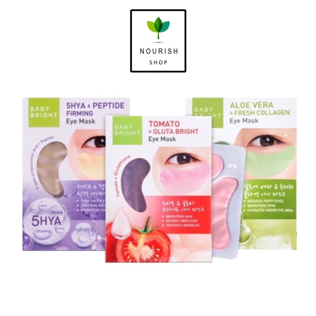 BABY BRIGHT Eye Mask เบบี้ไบร์ท อาย มาส์ก 2.5G X 1คู่