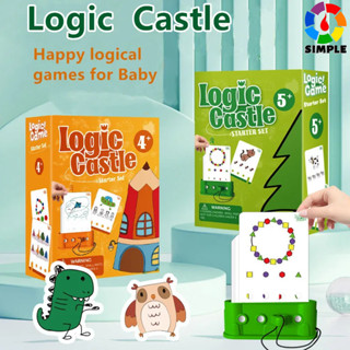 Logic Castle Starter Set with Activity game cards Educationa…
