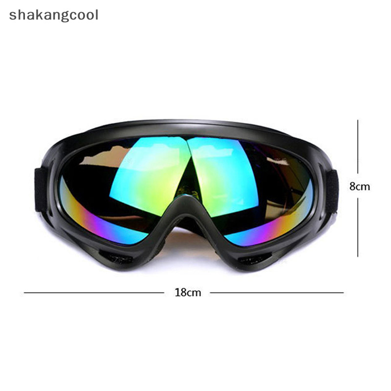 Shakangcool แว่นตากันแดด ป้องกันรังสียูวี กันลม สําหรับขี่รถจักรยานยนต์ รถ ATV SGL