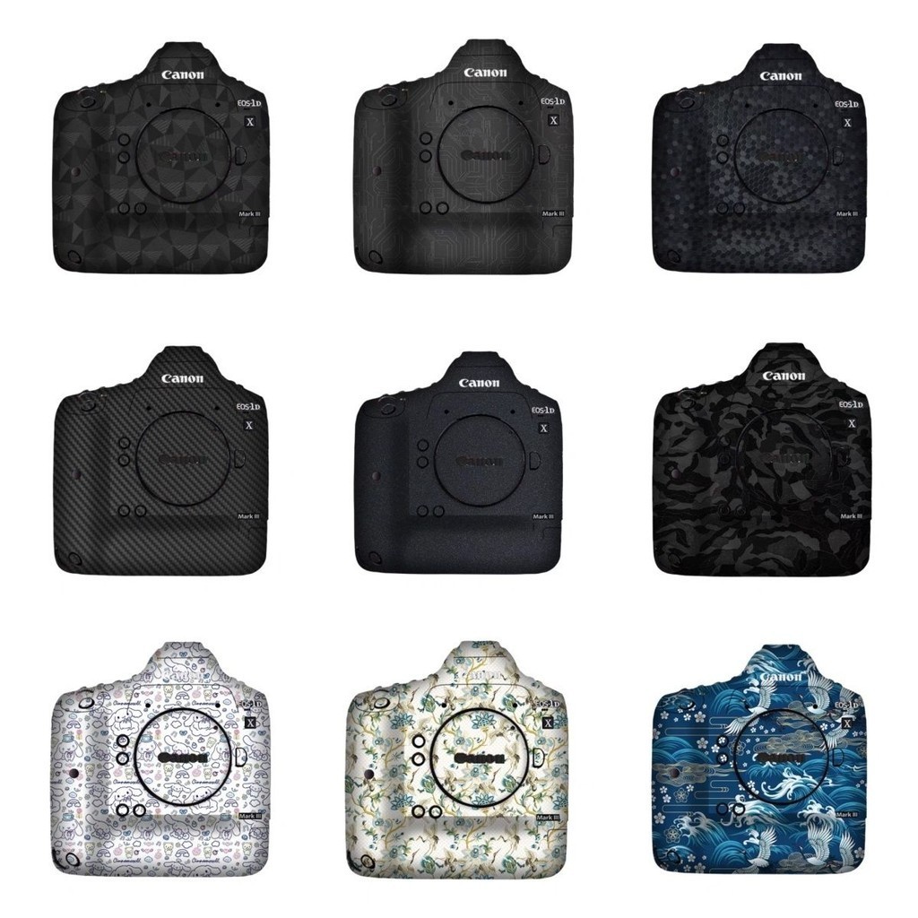 Canon 1DX 1DX2 1DX3 Camera Sticker Body Film รวมทุกอย่าง Non-Marking Glue Color Protective Film