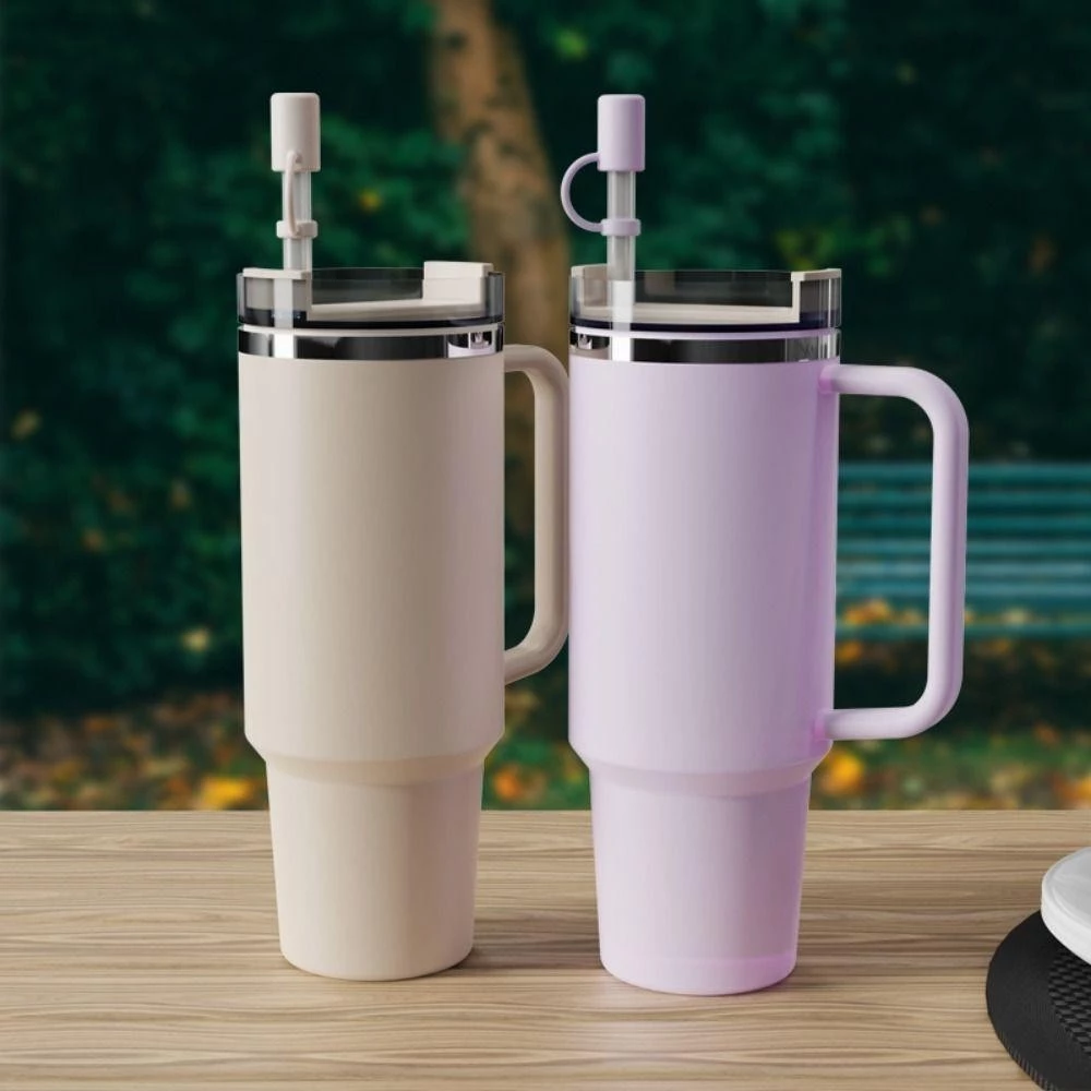 AKIYAMIO ฝาปิดหลอดซิลิโคน ป้องกันฝุ่นและรั่ว สำหรับถ้วย 40oz/30oz thumbnail 4