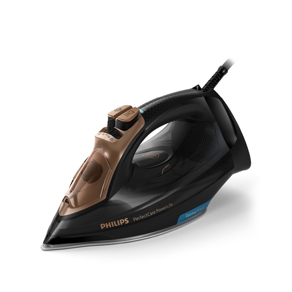 Philips PerfectCare Aqua เตารีดระบบแรงดันไอน้ำ รีดผ้าไม่ไหม้ GC3929/60 [x011Iv]