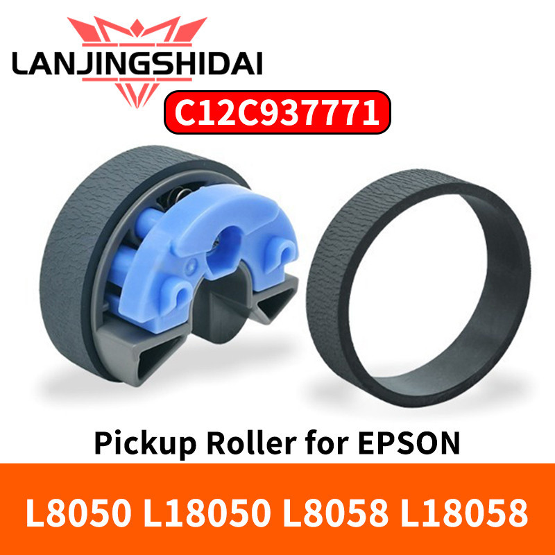 ลูกกลิ้งรถกระบะสําหรับ EPSON EcoTank L8050 L8058 L18050 L18058 C12C937771 ยางลูกกลิ้งรถกระบะ