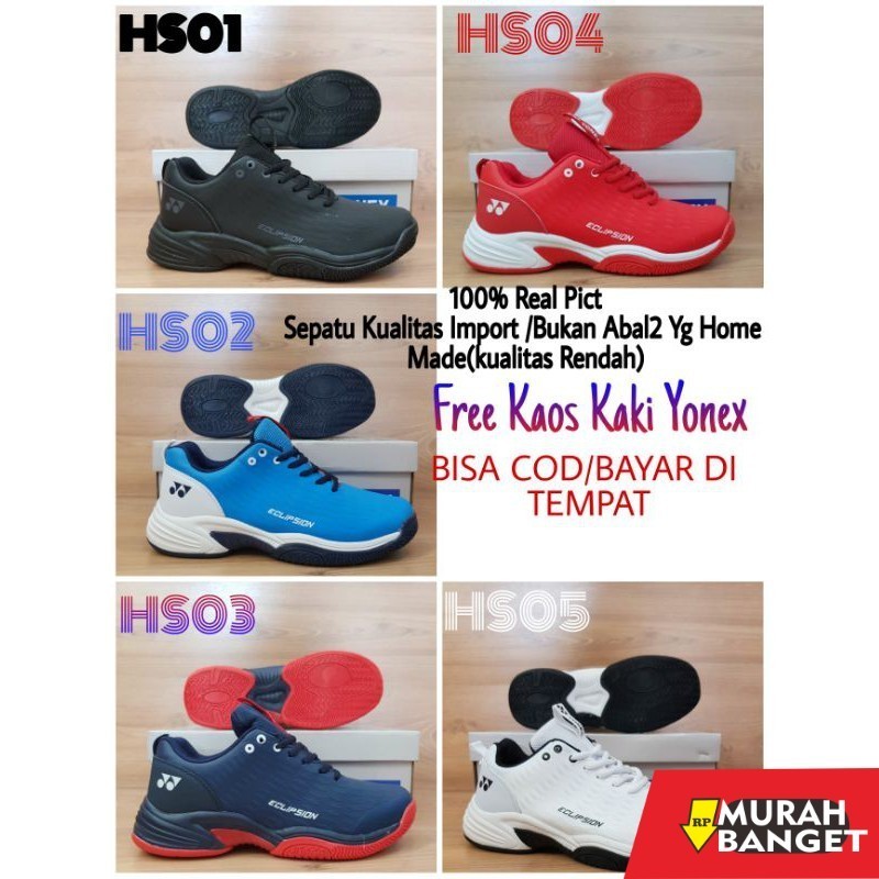 รองเท้ากีฬา - Yonex Eclipse Premium FREE SOCKS รองเท้ากีฬาสําหรับวิ่งเทนนิสแบดมินตัน