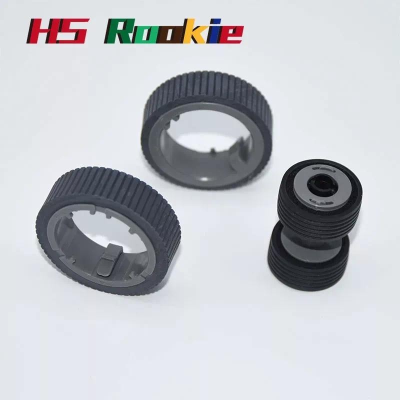 5 ชุด PA03670-0001 PA03670-0002 ลูกกลิ้งเบรกสําหรับ Fujitsu fi-7160 fi-7180 fi-7260 fi-7280 fi-7300N