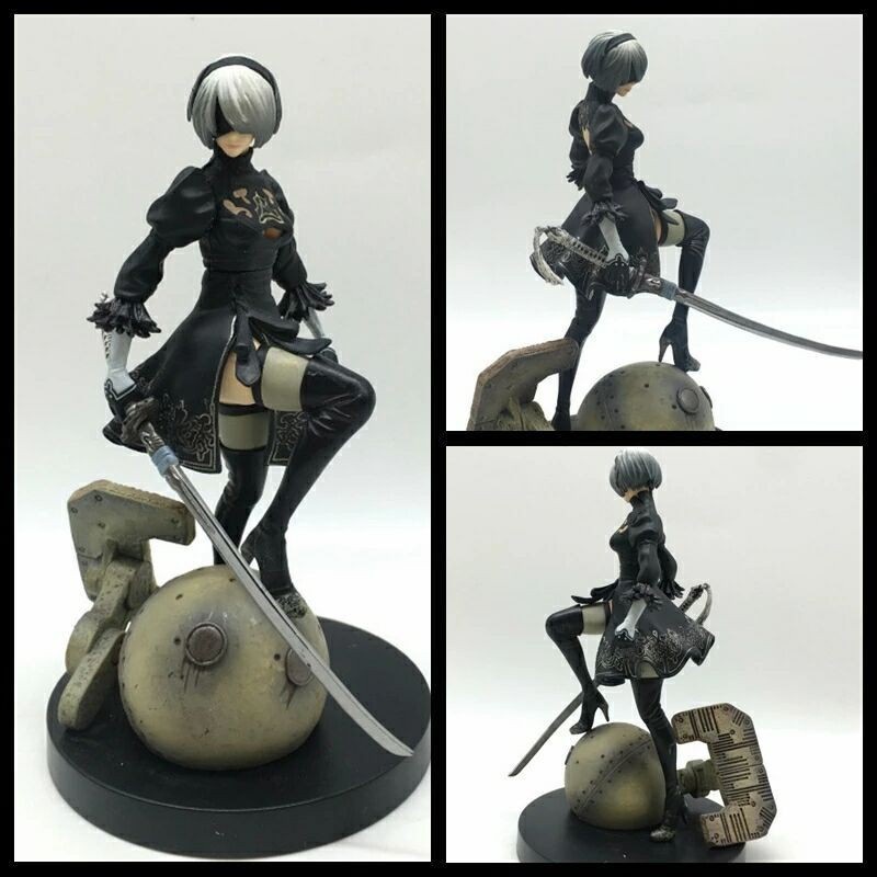 พร้อมส่ง Figure ฟิกเกอร์ Model โมเดล จากเกม Game NieR Automata 2B YoRHa