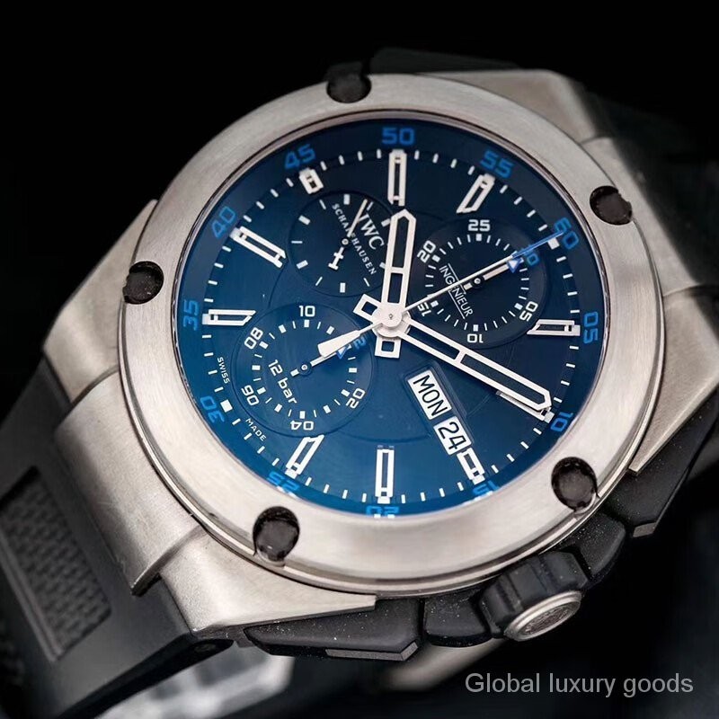 นาฬิกา Engineer Series Titanium Metal Automatic Mechanical Men 's Watch นาฬิกาข ้ อมือ IW376501 นาฬิกา THEQ