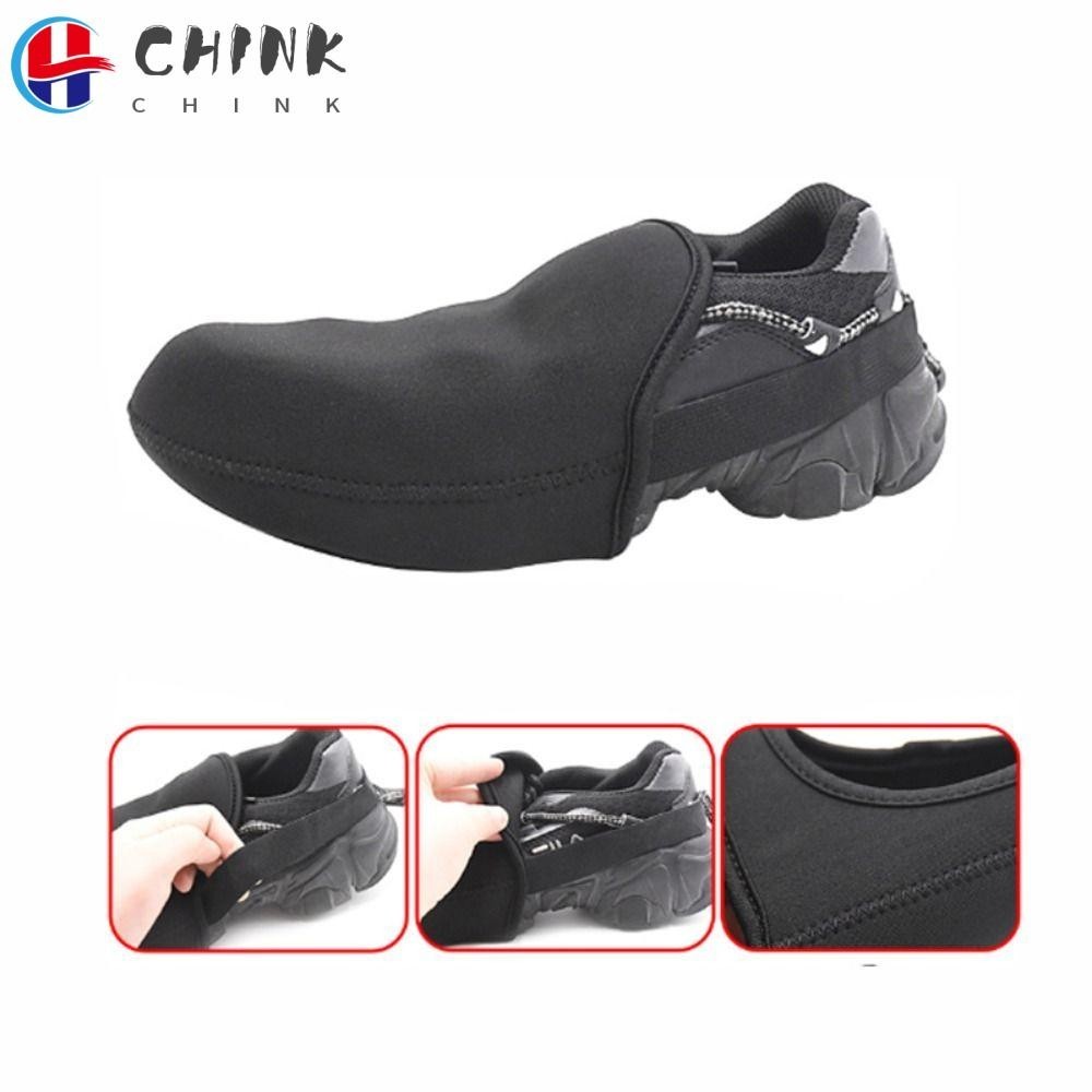 Chink Half Palm Toe Lock, Outdoor Keep Warm Mountain Road Bike Shoe Cover,Windproof Cycling Equipment Shoe Cover Bicycle Protective Cover