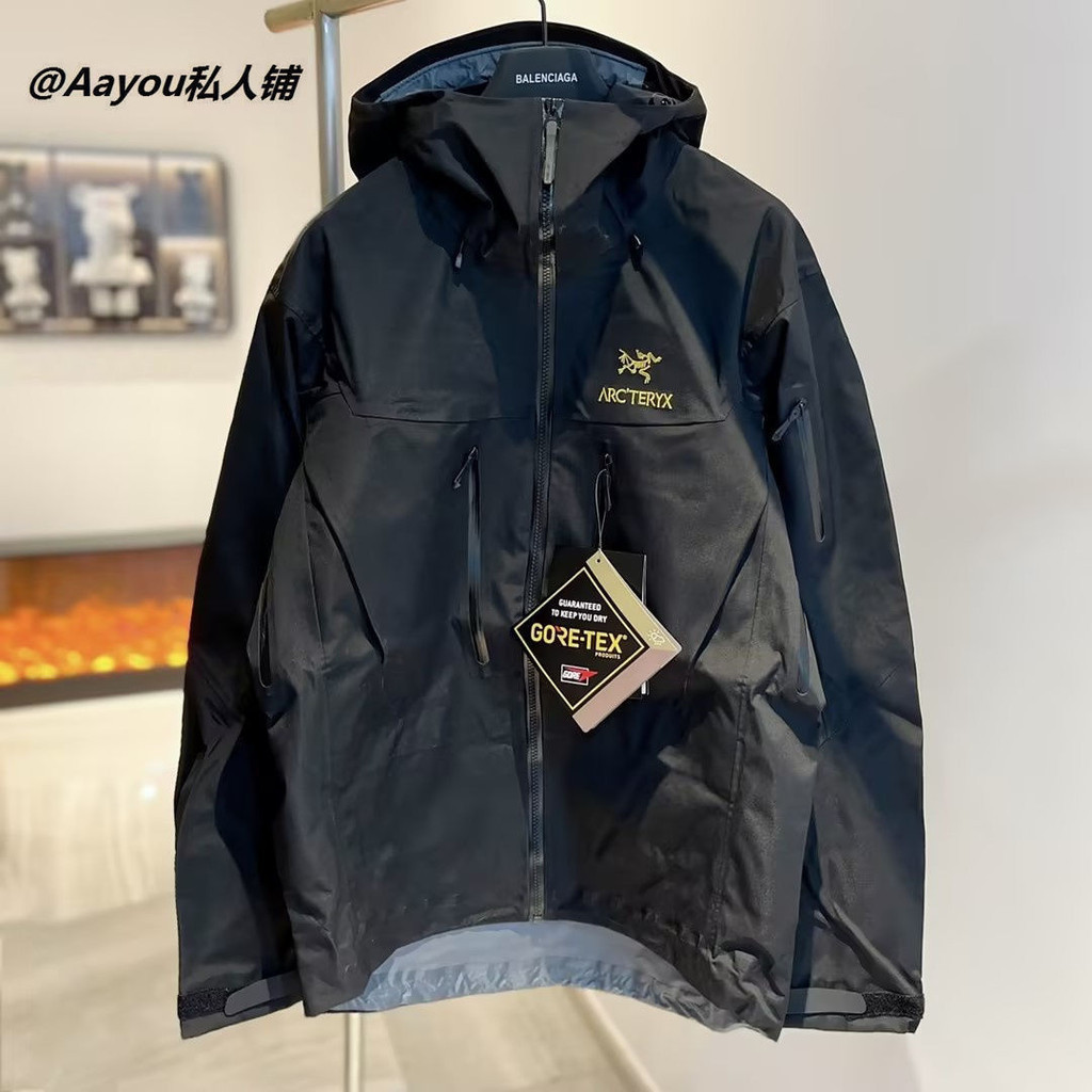 WYRU ARCTERYX AlphaSV6Generation Men's Assault Jacket Hard Shell Windproof Waterproof Couple Outdoor