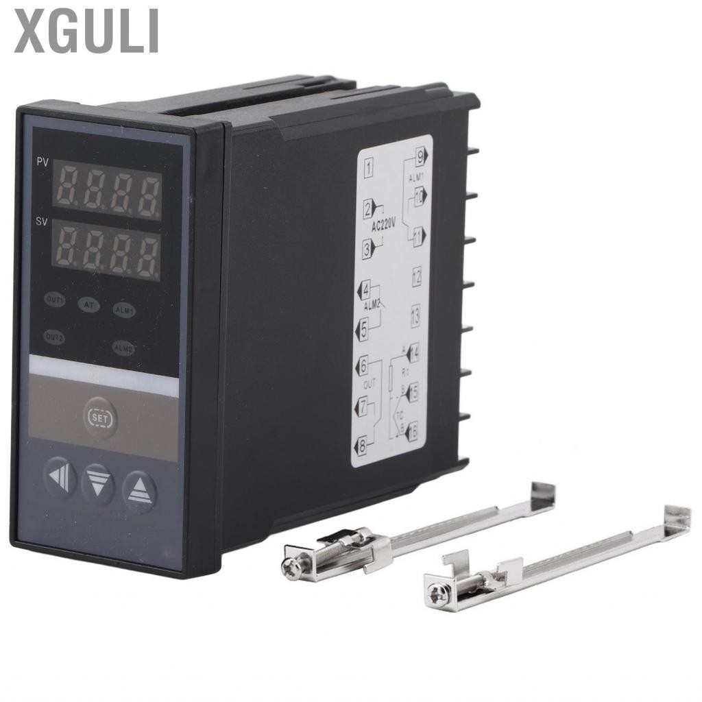 Xguli Temperature Controller 1PC Digital Panel 10A AC 220V Intellgent Relay