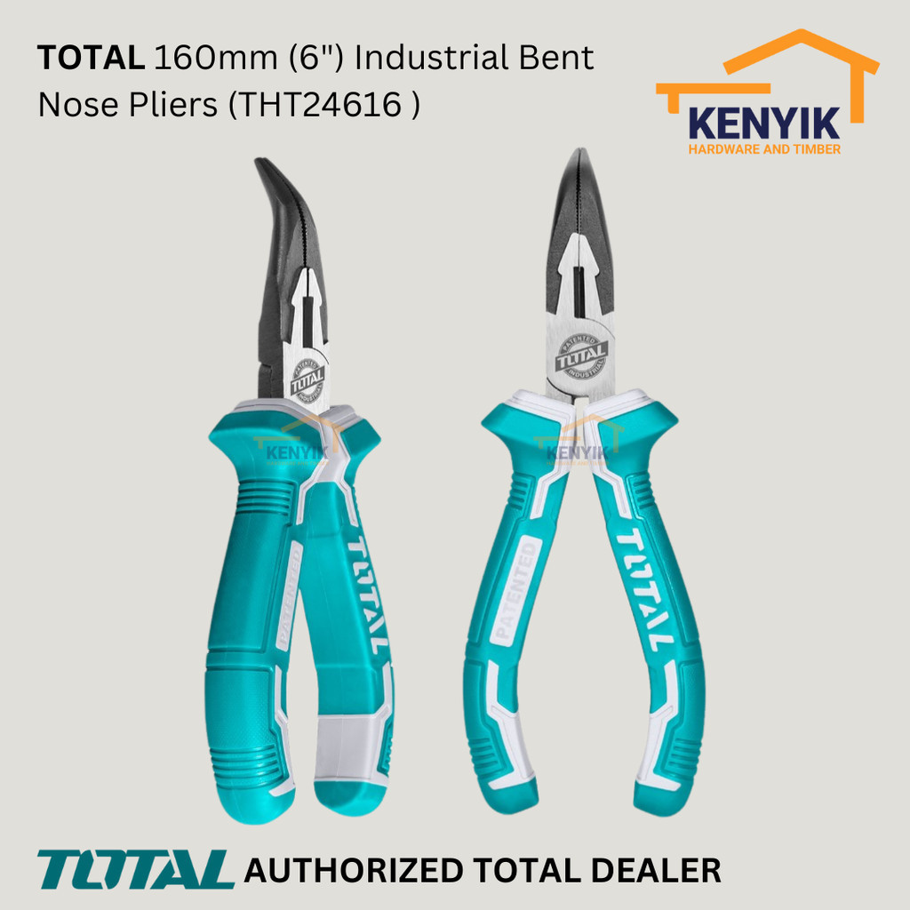 TOTAL 160mm (6") คีมจมูกงออุตสาหกรรม (THT24616 )