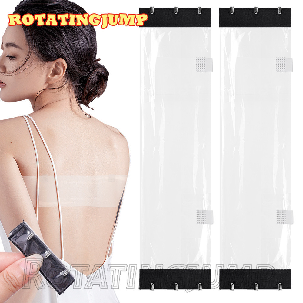 Bra Extender Hook - ที่มองไม่เห็น โปร่งใส TPU ลื่นสบาย - สายรัดชุดชั้นในไร้รอยต่อ - Bra Clasp Extender - ส่วนขยายสําหรับ Fit Comfort