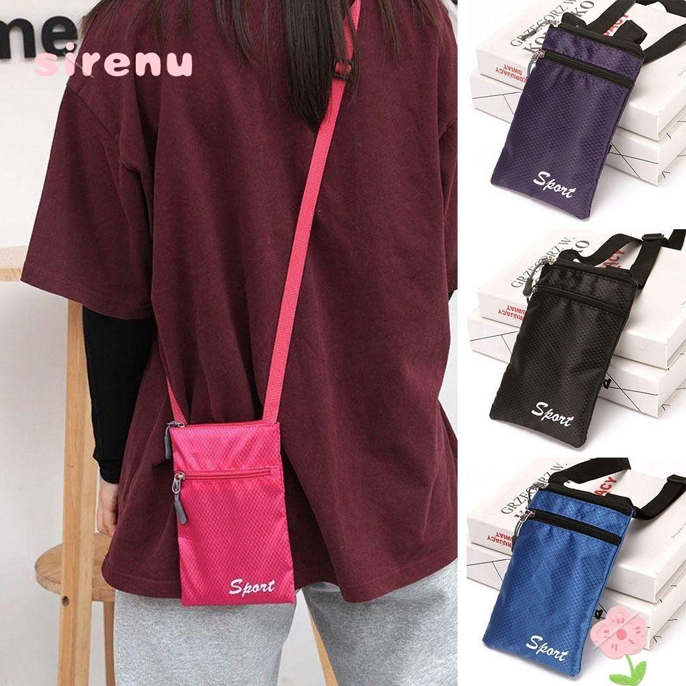 Sirenu Phone Bag , Square Simple Shoulder Bag , Soild Color Crossbody Bags Travel