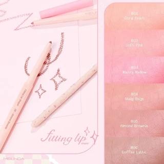 MEILINDA FITTING LIP SHAPER (MC2074) เมลินดา ฟิตติ้ง ลิป เชปเปอร์ ลิปไลเนอร์ x 1 ชิ้น abcmall