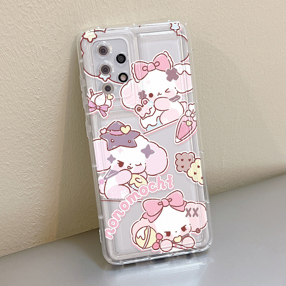 COD TPU โปร่งใส For Samsung A34 A15 A14 A55 A54 S24 A23 A24 A51 A12 A52 A21S A05 Ultra A34 5G Lovelyกรณี เปลือกนุ่มวัสดุ