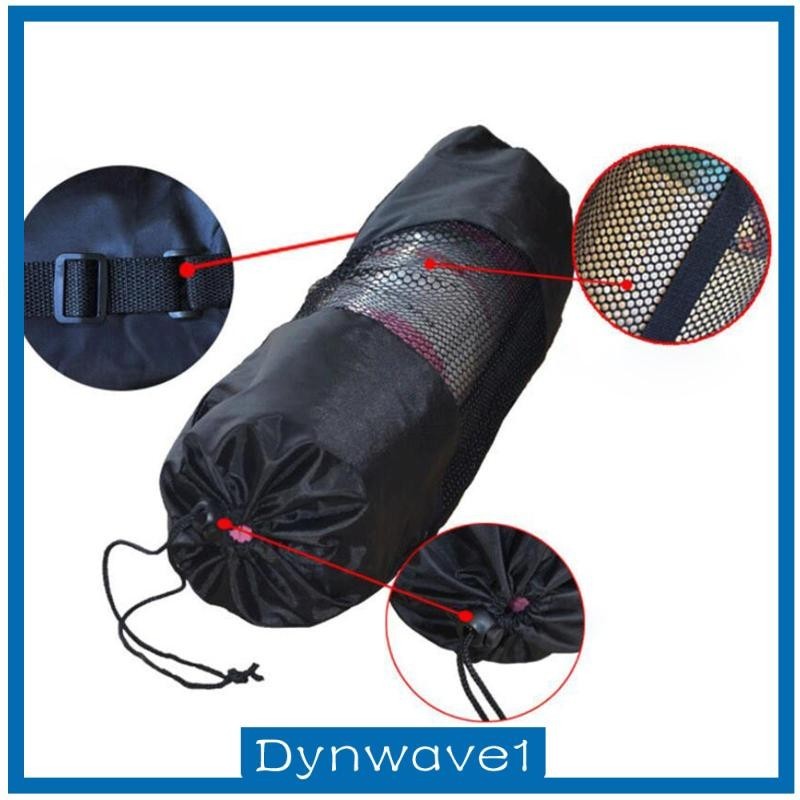 [Dynwave1 ] Yoga Mat Storage Pack เสื ่ อโยคะน ้ ําหนักเบากระเป ๋ าเป ้ สะพายหลังสําหรับออกกําลังกาย Home Travel