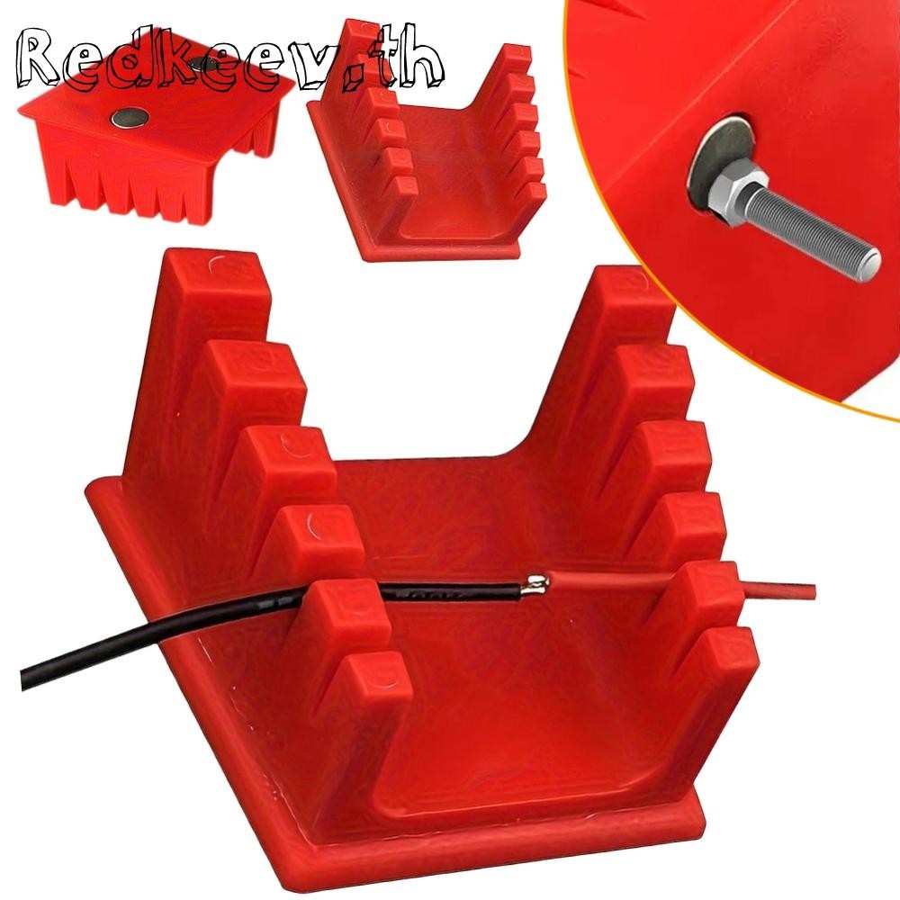 Magnetic Wire Fixture Bracket Insulated Welding Table Clamp สําหรับ 30AWG-12AWG Wire