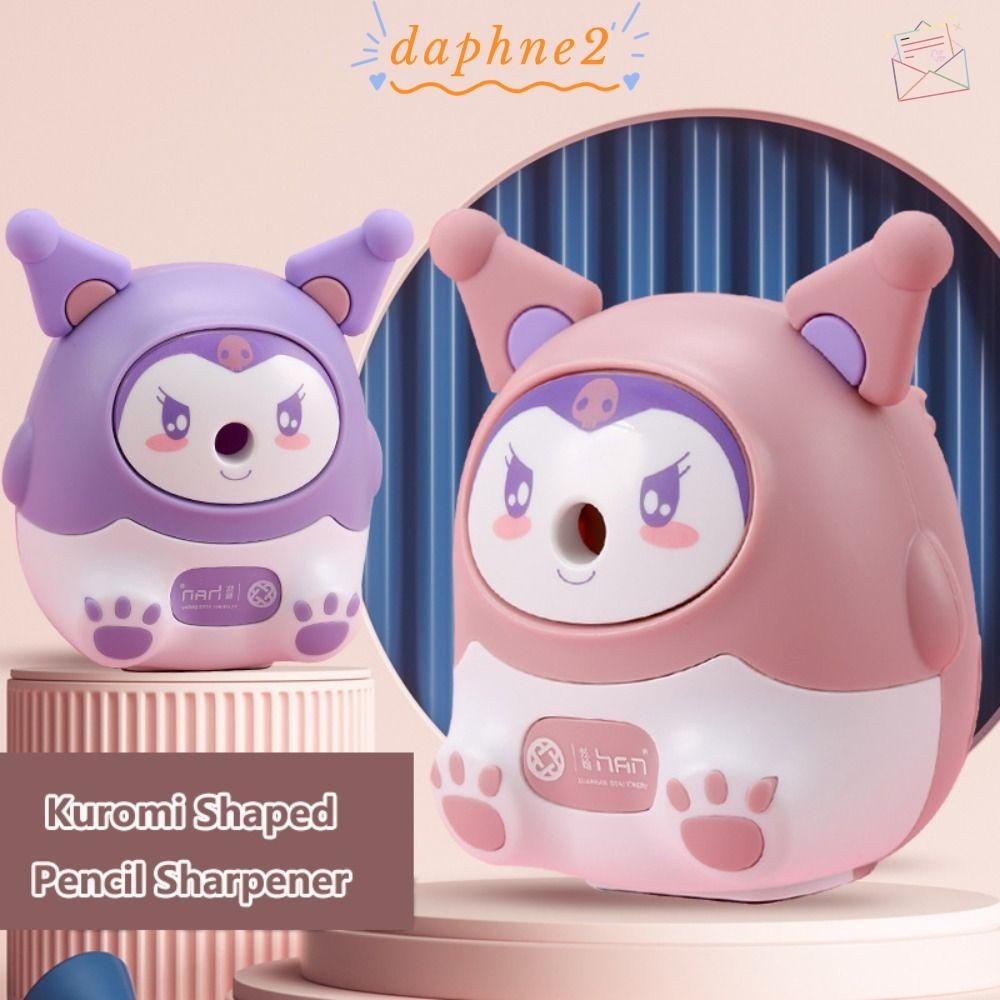 DAPHS กบเหลาดินสอสํานักงานรางวัลนักเรียนการ์ตูน Hand-cranked Mechanical Tool