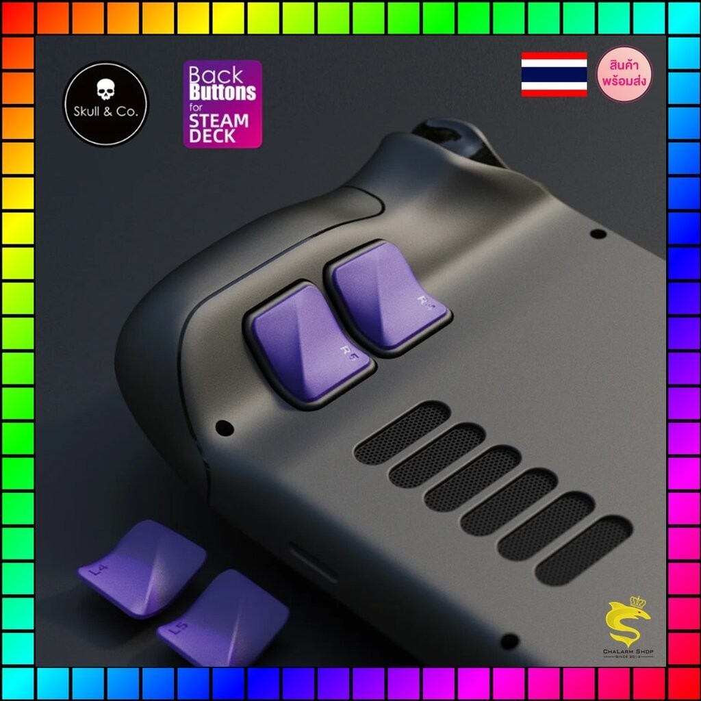 Skull & Co. Back Button for Steam Deck & OLED (4pcs)