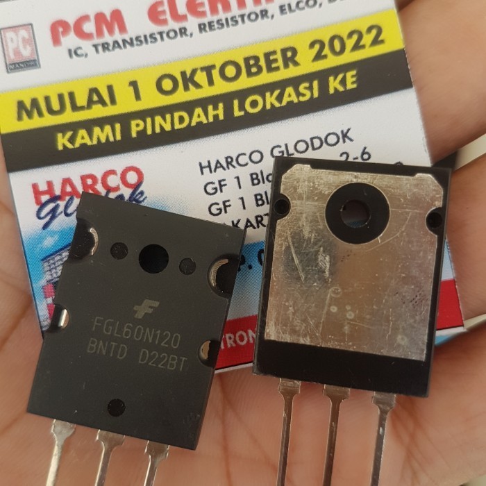 ทรานซิสเตอร์ mosfet G 60 N 120 G60N120 ตัวใหญ่ -OP35