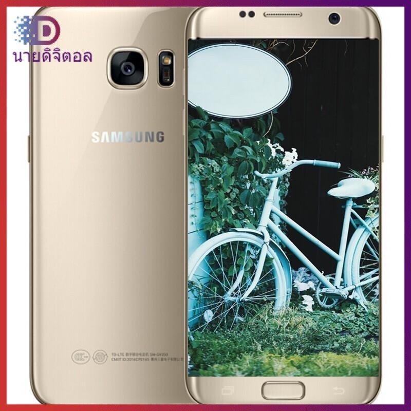Samsung Galaxy S7 edge G9350 เครื ่ องหน ้ าจอสํารองโค ้ งมือสอง S6 บริษัทในประเทศ