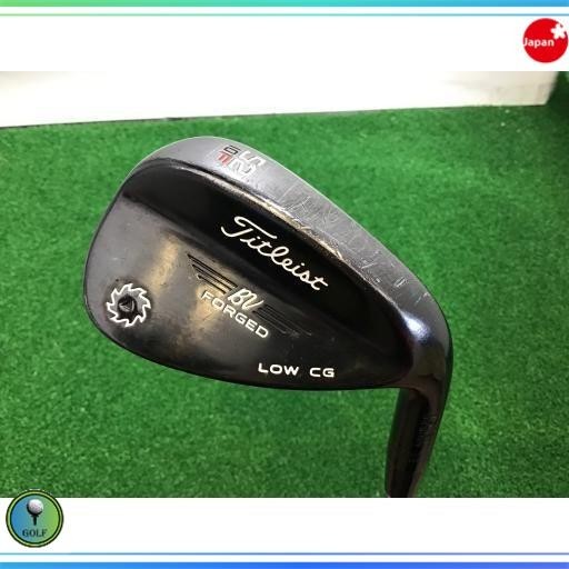 Direct from Japan titleist wedge VOKEY FORGED(2017) Black 52°/10°F Flex S USED Japan Seller