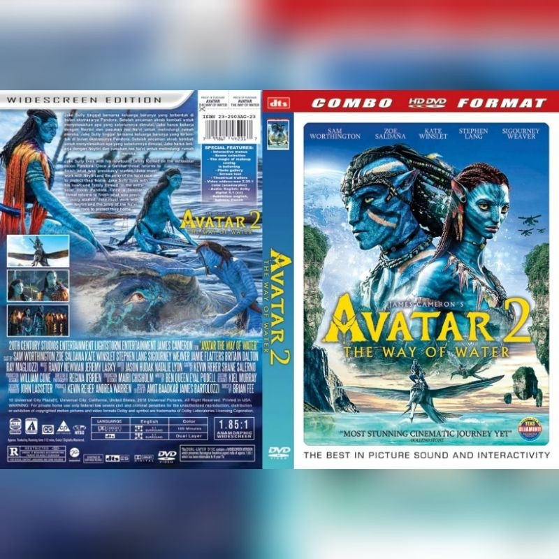 AVATAR 2 THE WAY OF WATER Movie Cassette - 2022 - คุณภาพระดับ HD