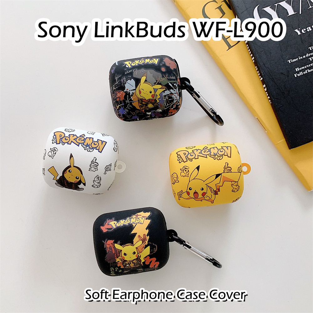 พร้อมส่ง! นําไปใช้กับ Sony LinkBuds WF-L900 เคส Case เคสหูฟัง TPU การ์ตูนง่าย ซิลิโคนนุ่ม เคส เคสหูฟัง