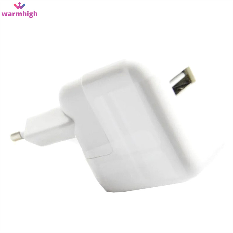 (warmhigh-Fast Charging 10W 2.1A USB Power Adapter โทรศัพท ์ มือถือ Travel Wall Charger สําหรับ IPhone 4s 5 5s 6 Plus สําหรับ IPad Air Min