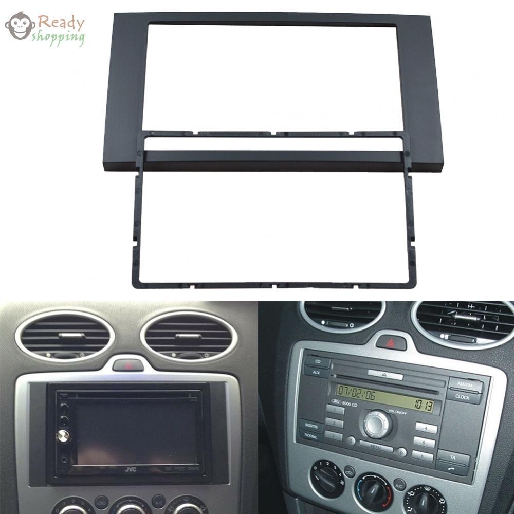 2 Din สเตอริโอวิทยุนําทาง Fascia แผงกรอบสําหรับ Ford สําหรับ Focus C-Max