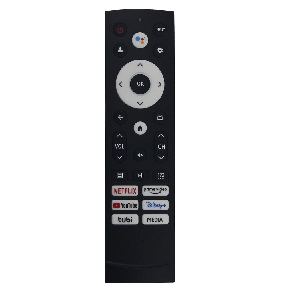 สําหรับ Hisense สมาร์ททีวี 50A6H ERF3N90H รีโมทคอนโทรลอะไหล่เปลี่ยนไม่มีฟังก์ชั่นเสียง