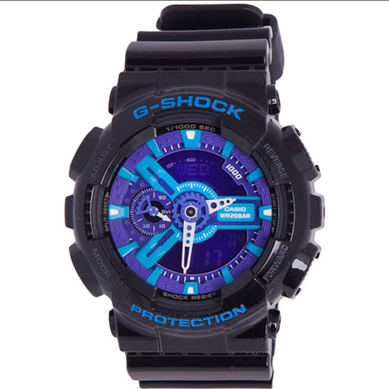 G-shock GA110HC-1A BLACK PURPLE Sports นาฬิกาผู ้ ชาย