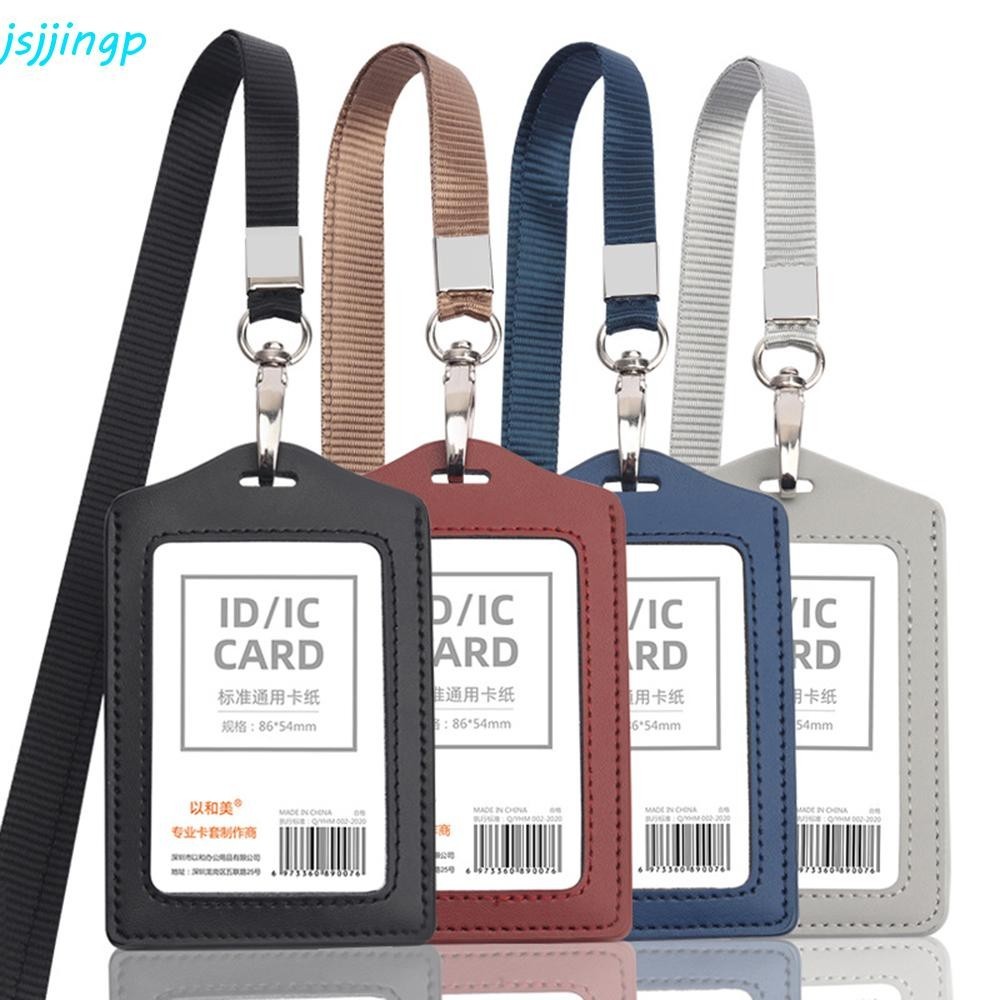 Jzjjingp ซองใส่บัตรหนัง สําหรับบัตรเครดิต บัตรพนักงาน สํานักงาน