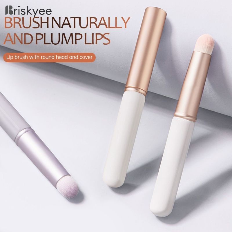 【BK】แปรงลิปสติกแบบพกพา แปรงคอนซีลเลอร์-BK