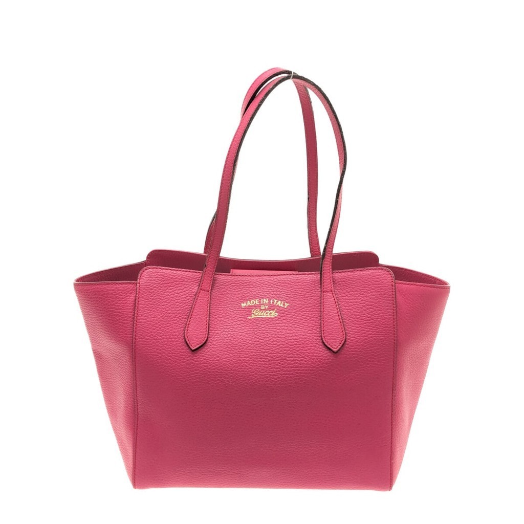 สินค้ามือสอง GUCCI tote bag pink leather