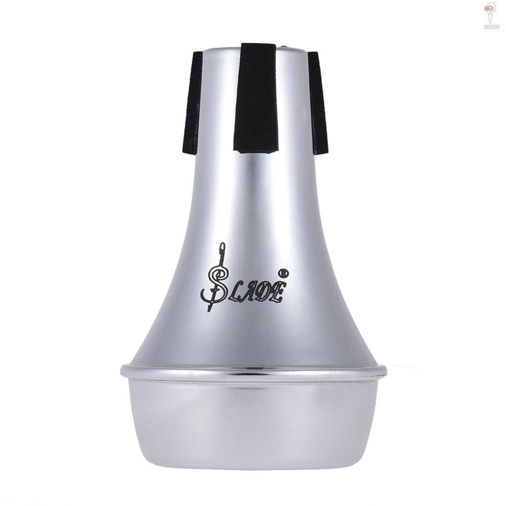 [XSTH ] Mini Light-weight Practice Trumpet Straight Mute Silencer Sourdine ABS วัสดุ