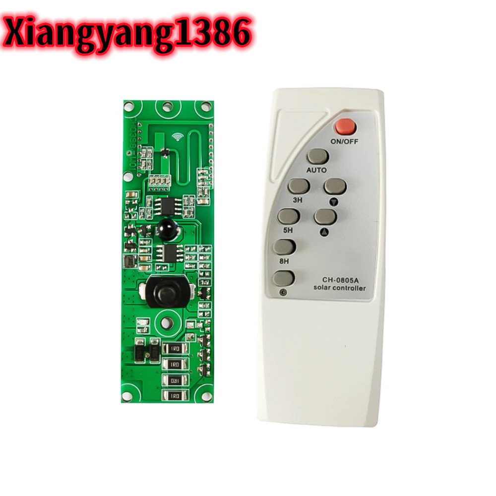 3.2v 3.7V ไมโครเวฟ Radar Body Induction Solar Wall Light Switch Circuit Board รีโมทคอนโทรลพลังงานแสงอาทิตย ์ LED Driver Controller Board