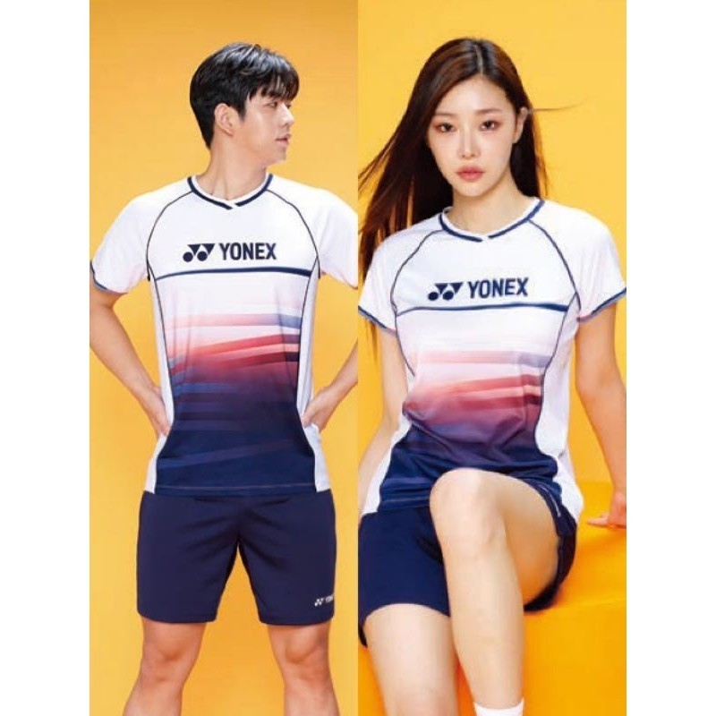 ส่งไวผ้านุ่มที่สุดสีดีแท้รับประกันพร้อมเปลียน โกดังเมืองไทยเสื้อแบดมินตันyonexทีมชาติเกาหลี🇰🇷2024เสื้อโยเน็กซ์พร้อมาสกีน