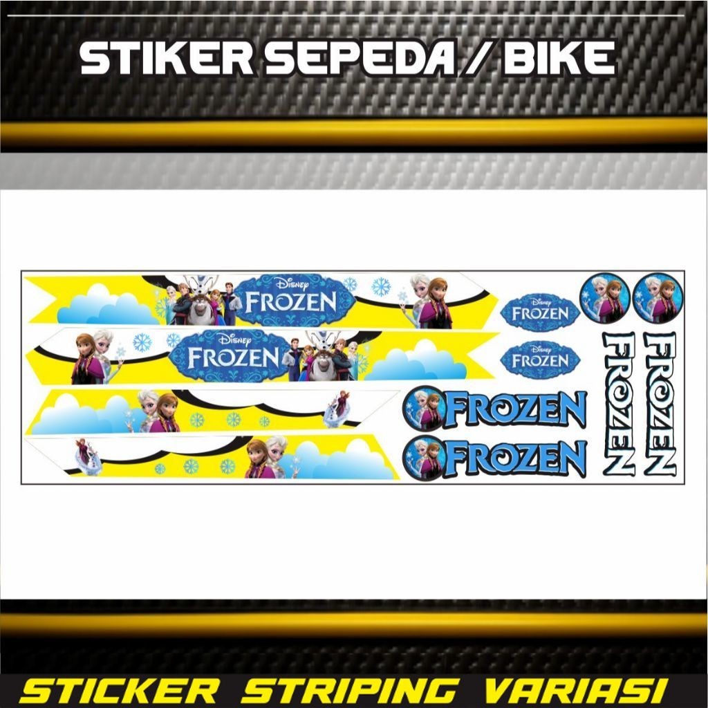 จักรยาน VARIATIONS / CHILDRENS BICYCLE VARIATIONS / UNIVERSAL KIDS BICYCLE STICKERS