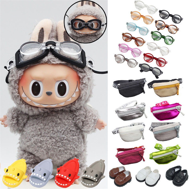 [labubu Accessories] แว่นตา ขนาดเล็ก น่ารัก สําหรับกล้อง Ragdoll 17 ซม.