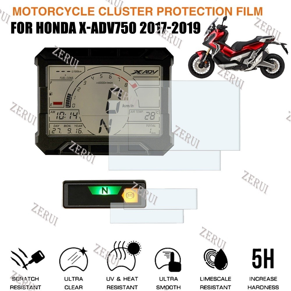 Zr สําหรับ Honda X-ADV750 XADV750 XADV ADV750 2017 2018 2019 รถจักรยานยนต์ Cluster Scratch ป้องกันฟิ