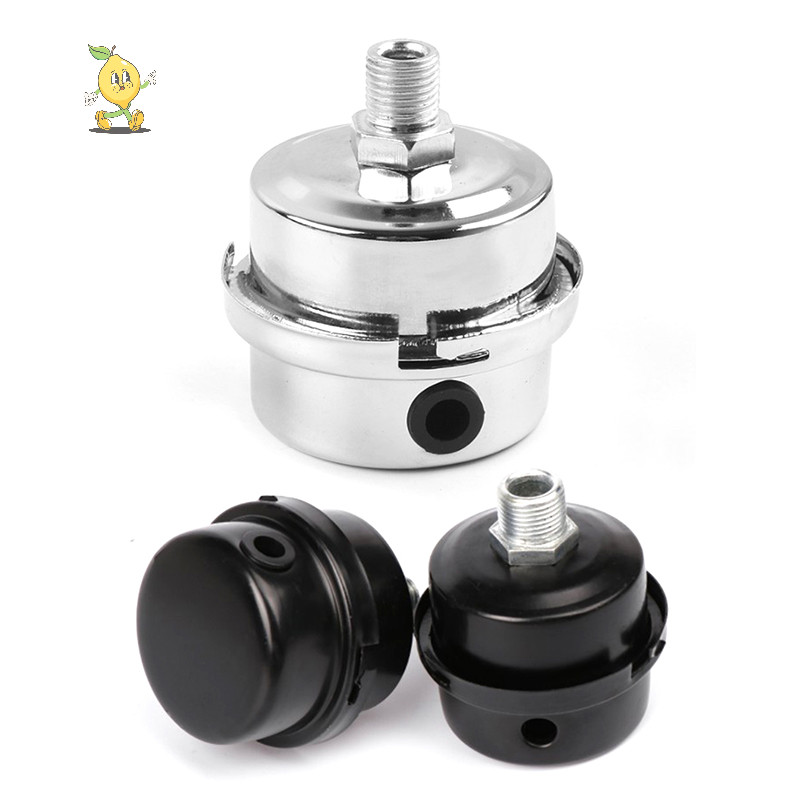 [mozh ] 13mm 16mm 20mm Air Compressor Metal Filter Oil-Free Muffler Air Filter Thread [TH ]