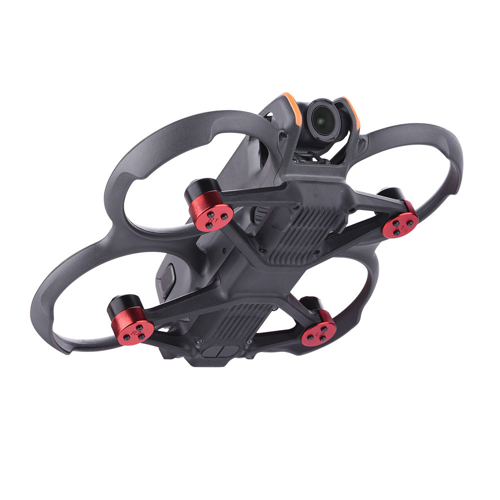4pcs สําหรับ DJI Avata 2 มอเตอร์ฝาครอบป้องกันอลูมิเนียมมอเตอร์ Drone Dust Shield อุปกรณ์เสริม