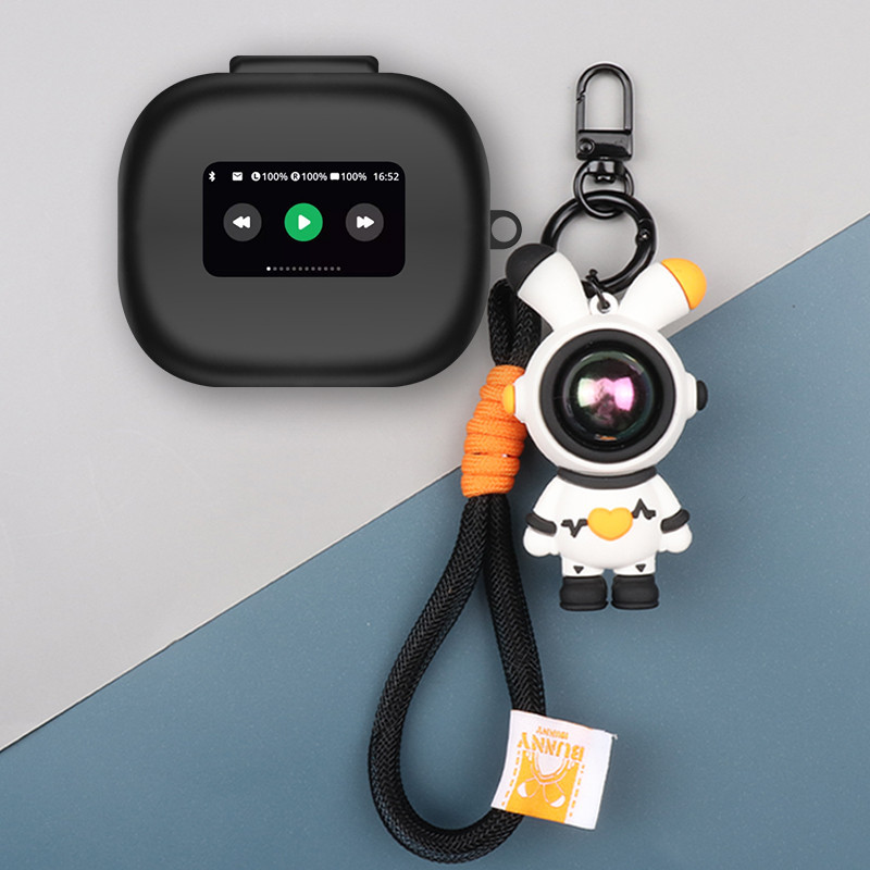 สําหรับ JBL Live Beam 3 Flex 3 Buds 3 Case True Wireless Bluetooth Headphone Protective Casing Cover Silicone Headphone Soft Shell with Pendant