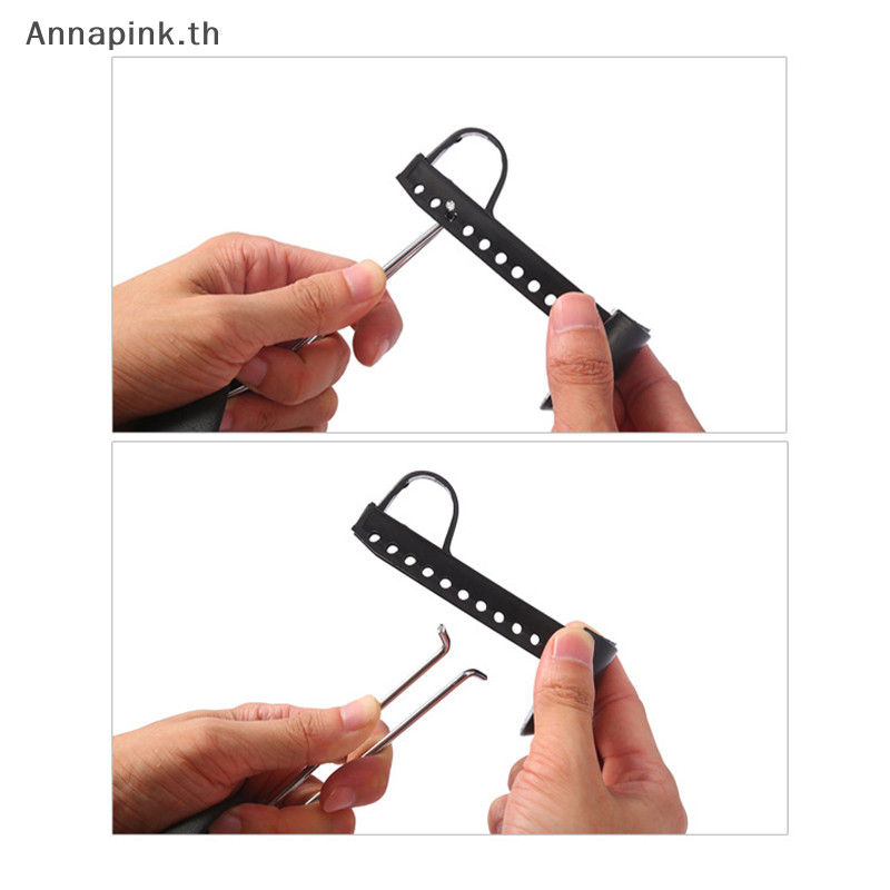 Annapink.th 1 คู่รองเท้าพลาสติก Tree Shaper Shapes Stretcher ปรับได้สําหรับผู้หญิงผู้ชาย EN