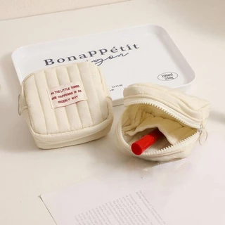 UUMIR กระเป๋าสตางค์กระเป๋าใส่เหรียญ,แบบพกพา Mini Small Storage Bag,ลิปสติกแต่งหน้าพร้อมซิปผู้หญิงกระเป๋าจัดระเบียบ
