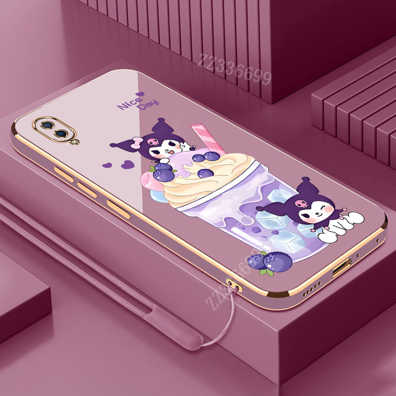 เคส VIVO Y91C Y93 V11 pro Y97 Y1S ไอศกรีม Kuromi เคสโทรศัพท์ซิลิโคนอ่อนนุ่มป้องกัน