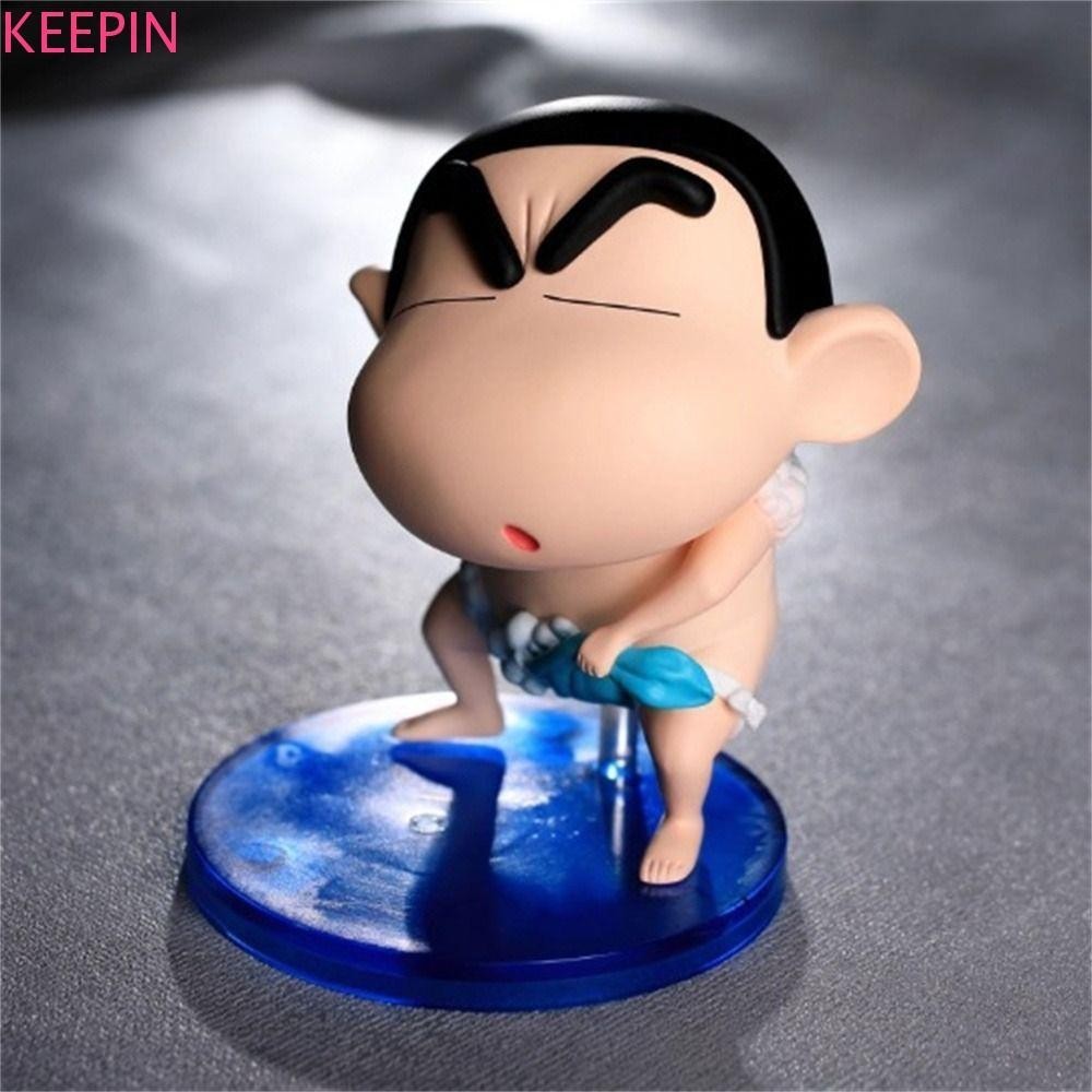 Keepin Crayon Shin Chan Figure Collection ของขวัญวันเกิด Shinnosuke Nohara รุ ่ น Q น ่ ารัก Pvc ของเล ่ น