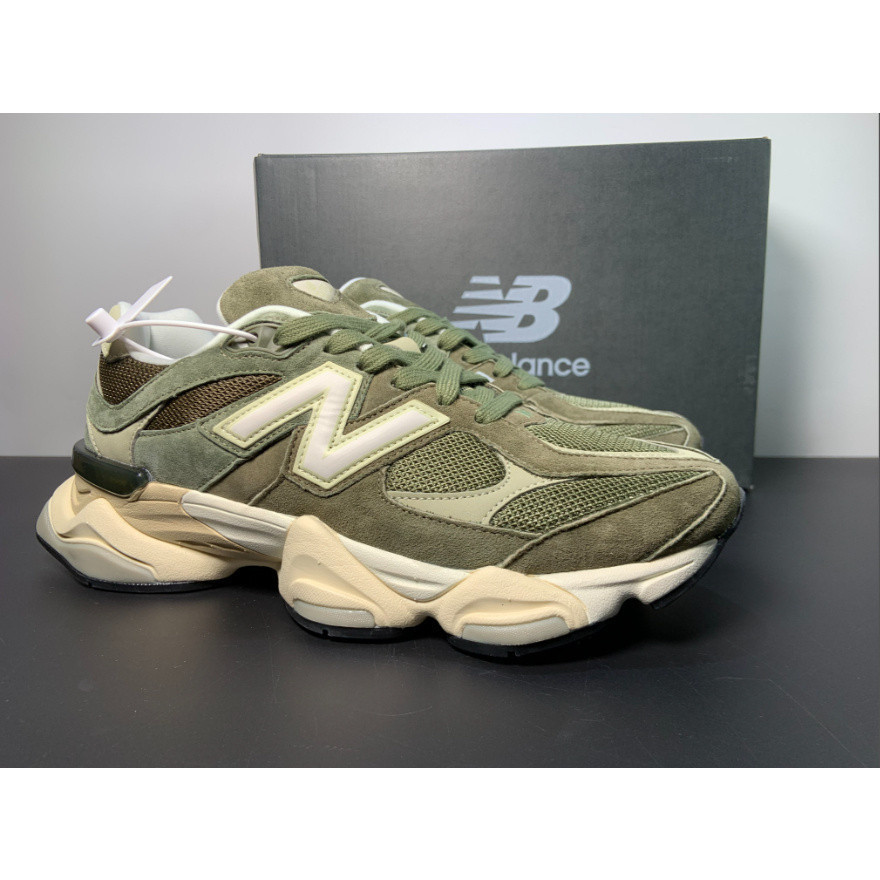 ใหม่ราคาที่ดีที่สุด New Balance 9060 Military Green NB 9060 รองเท้าวิ่ง U9060JGO YBKD