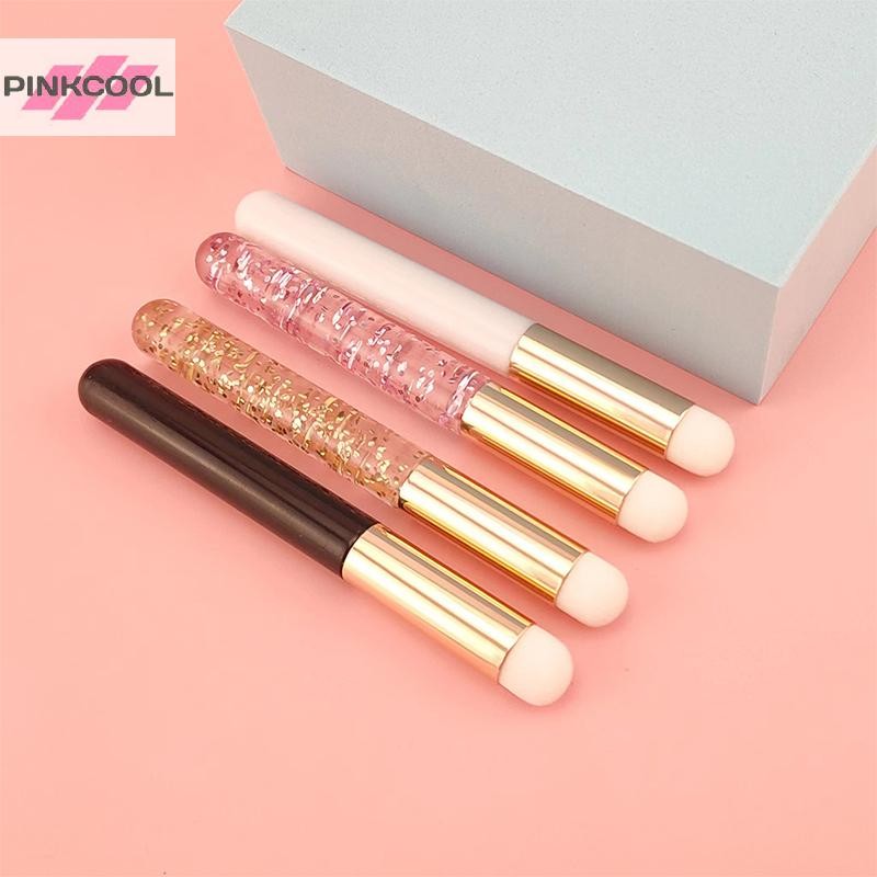 PINKCOOL Round Lip Brush แปรงแต่งหน้า ลิปสติก Smudge Brush แปรงปัดแก้ม HOT
